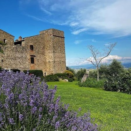 Medieval Tower In Umbria With Swimming Pool Montelagello Bagian luar foto