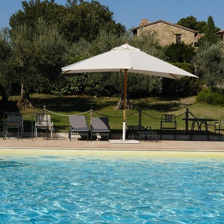 Medieval Tower In Umbria With Swimming Pool Montelagello Bagian luar foto