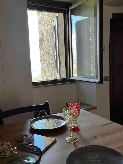 Medieval Tower In Umbria With Swimming Pool Montelagello Bagian luar foto